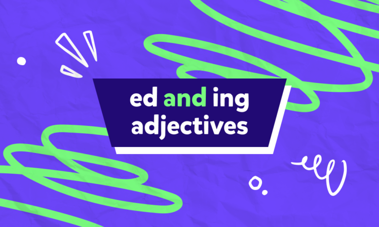 فهم الصفات المشتقة من الأفعال بالانجليزي (-ing / -ed): دليلك الشامل