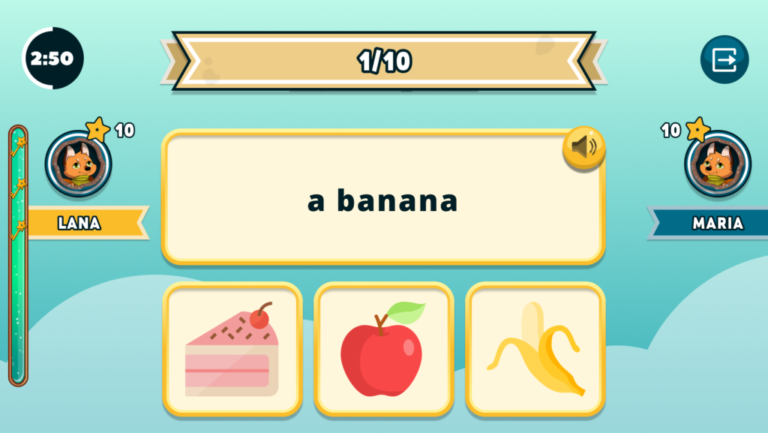 5 juegos en inglés para niños en la plataforma de Novakid
