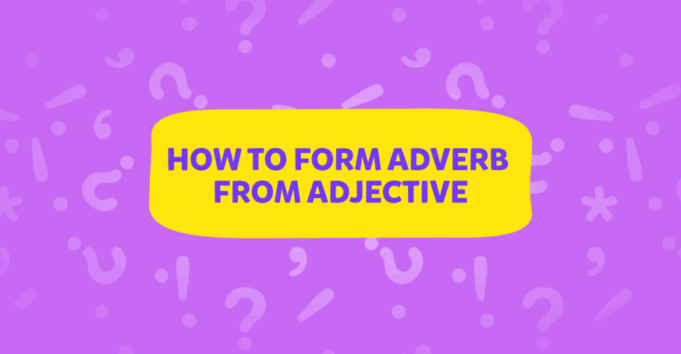 Cómo formar un adverbio de un adjetivo fácilmente en inglés