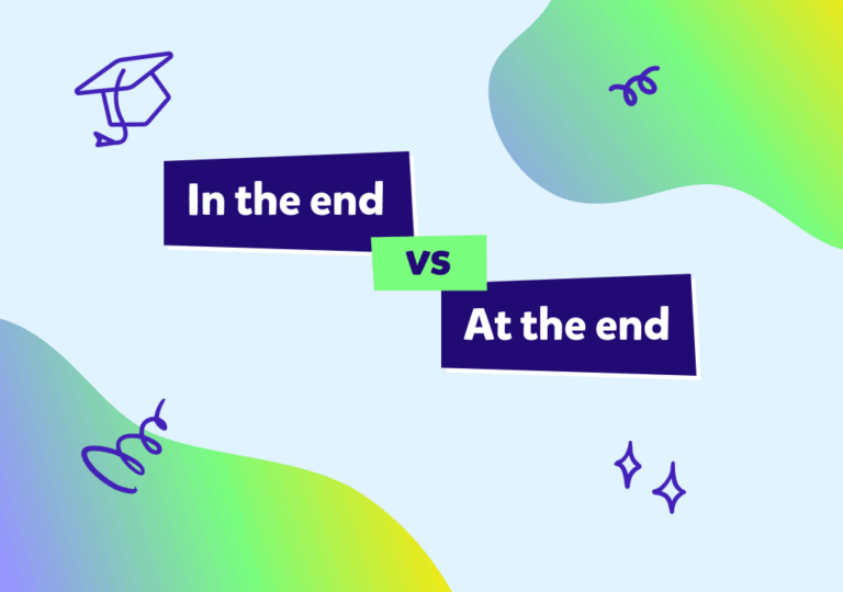 Diferencia entre “in the end” y “at the end” en inglés: significado, usos y ejemplos