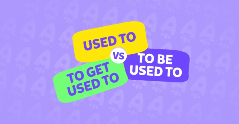 Diferencias entre «Used To», «Be Used To» y «Get Used To» en inglés