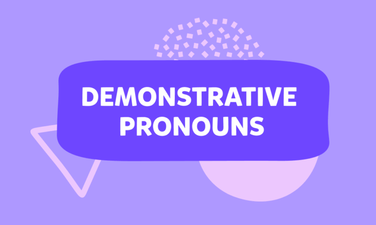 Pronombres demostrativos en inglés: aprenda a diferenciar this, that, these o those