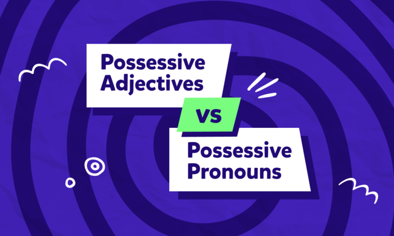 Les pronoms et adjectifs possessifs en anglais