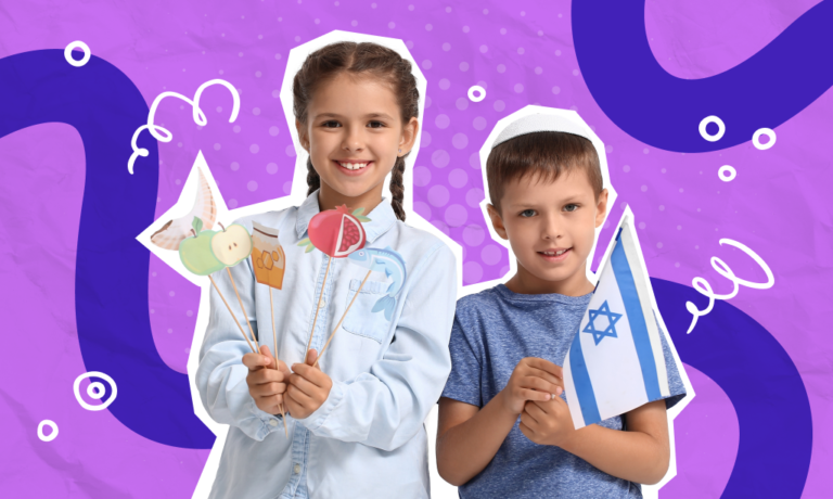 פעילויות עם דגל ישראל לילדים ליום העצמאות