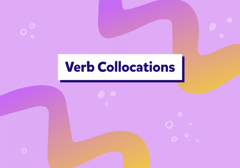צירופי לשון עם פעלים באנגלית | Verb Collocations in English