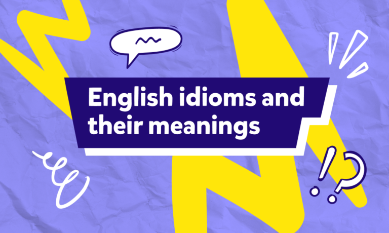 Le espressioni idiomatiche inglesi e i loro significati