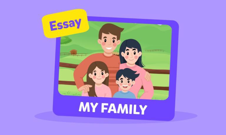 Essay „My family” – przykład eseju po angielsku dla dzieci o rodzinie