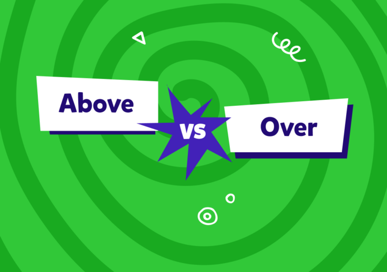 Above i over – czym się różnią i jak ich poprawnie używać?