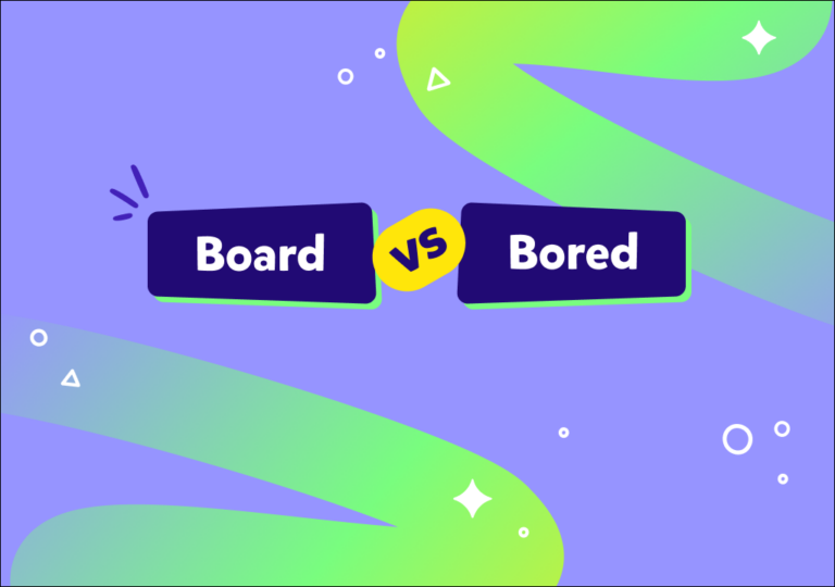 Board i bored po angielsku – czym się różnią?
