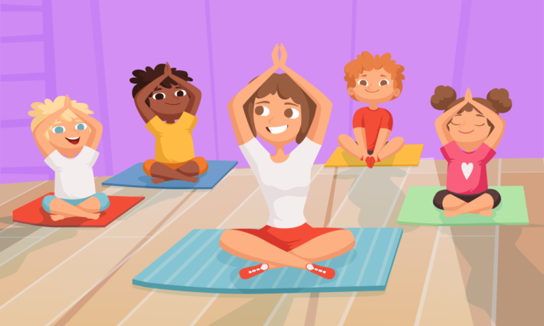 Yoga pentru copii – beneficii și recomandări