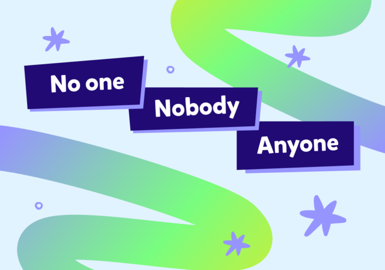 No one, nobody, anyone: Bu üç ifadeyi nasıl kullanırız, birbirlerinden farkları neler?