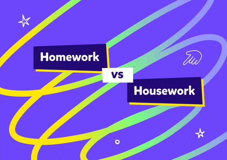 “Homework” ve “housework” sözcüklerinin farkı nedir?